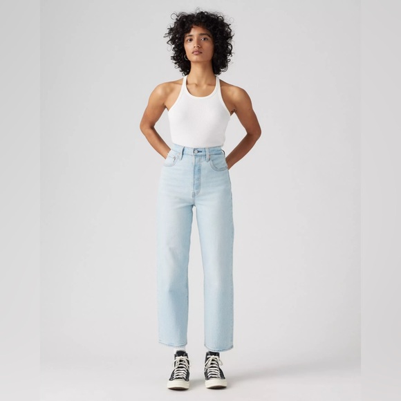 Levi’s Ribcage Straight Ankle Jeans size 26 perfect like new condition - Picture 1 of 13
